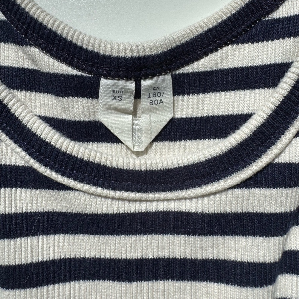 ARKET Ribbed Tank Top – Striped - Picture 8 of 11
